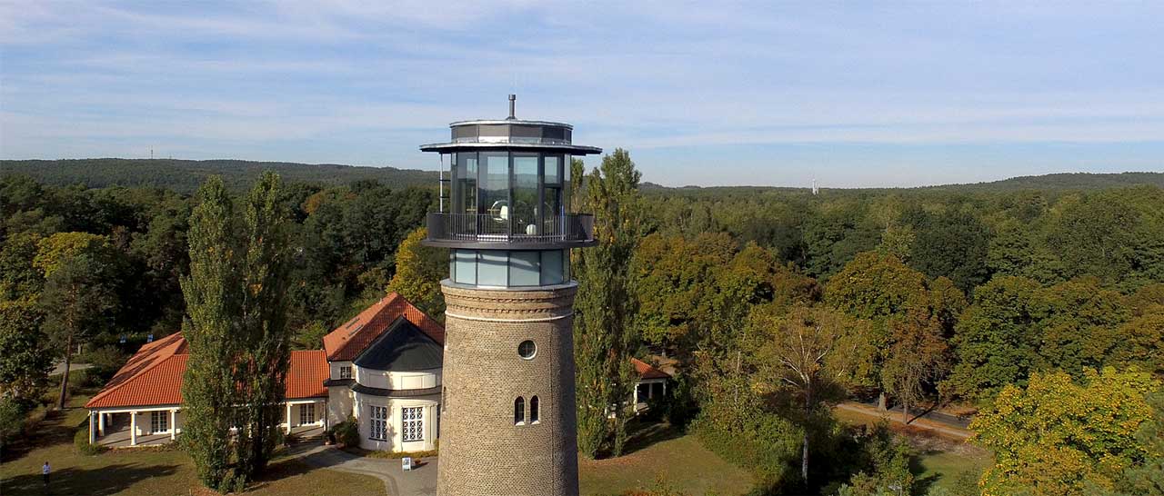 Wasserturm Bad Saarow, Außenansicht